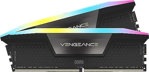 Corsair Vengeance RGB 32 GB (2x16) 6400 MHz CL36 CMH32GX5M2B6400C36 DDR5 Ram ürün görseli 1