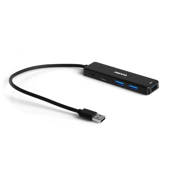 Dark (DK-AC-USB347) 3 Port USB-A + 2 Port Type-C - Resim 2