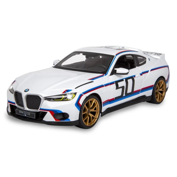 1/14 F/F BMW 3.0 CSL 2.4GHZ Işıklı Uzaktan Kumandalı Araba ürün görseli 1