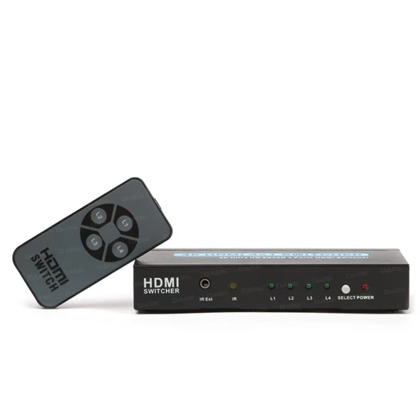 Dark (DK-HD-SW4X1K) 5/1 Kumandalı 4K HDMI Switch ürün görseli 1