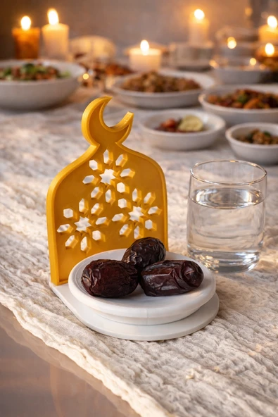 Ramazan Hurma Standı – Hilal İftar Sunumluk ürün görseli 1