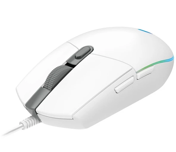 Logitech G G102 Lightsync Kablo Gaming Mouse Beyaz - Resim 2