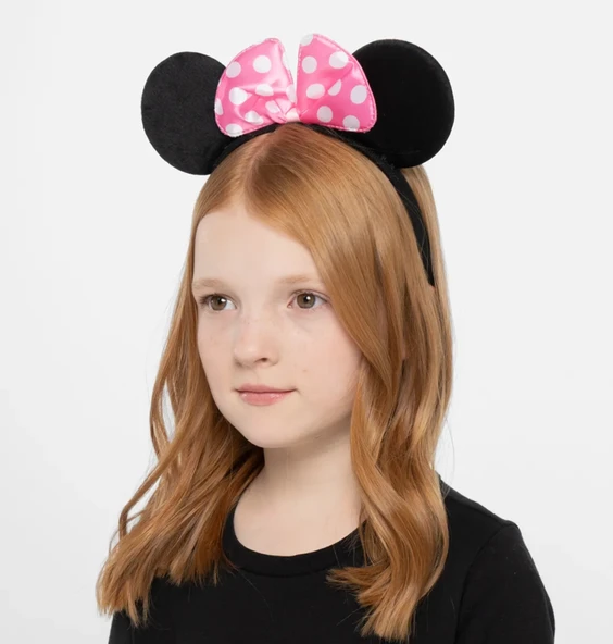 Pembe Fiyonklu Minnie Mouse Tacı Kulak NessiWorld ürün görseli 1