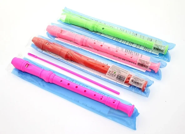 Renkli Plastik Flüt Alk2135 ürün görseli 1