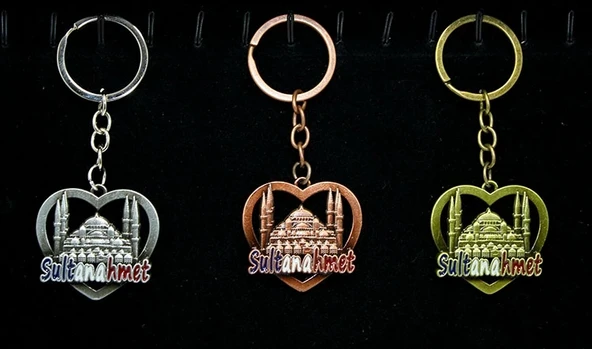 Metal Sultanahmet Anahtarlık Alk2218 ürün görseli 1