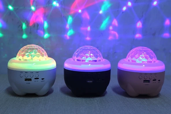 Bluetooth'lu Müzik Çalar   Led Lamba Alk3328 ürün görseli 1