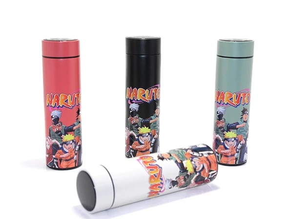 Anime Baskılı Digital Göstergeli Termos 500 Ml Alk382 ürün görseli 1