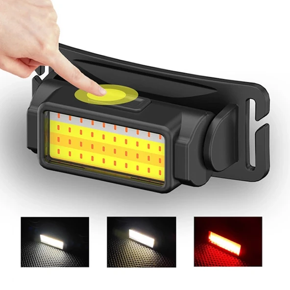 50 Cob Led Kafa Lambası  Wt-650 - Resim 2