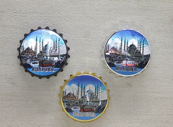 İstanbul Temalı Metal Magnet Alk4339 ürün görseli 1