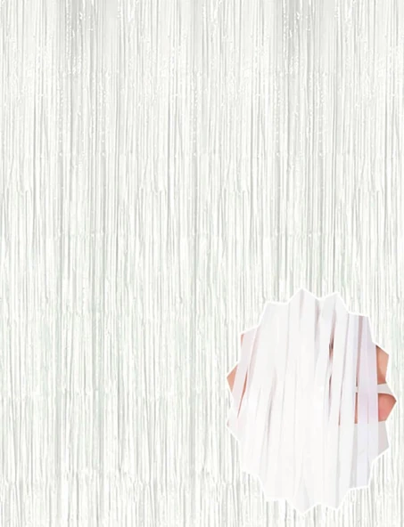 Soft Beyaz Renk Duvar Ve Kapı Perdesi İthal 100x200 Cm ürün görseli 1