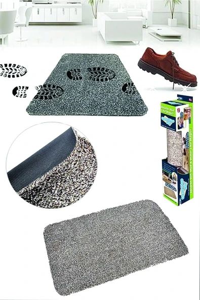 Clean Step Mat Yıkanabilir Mikrofiber Kir Toz Emici Iç-dış Ortam Paspas ürün görseli 1
