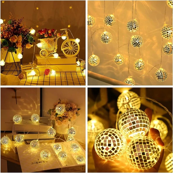 2m 10 Led Disko Toplu Led Gün Işığı ürün görseli 1