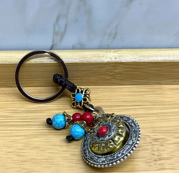 Mantra Çarkı Şans Anahtarlık Alk4465 ürün görseli 1