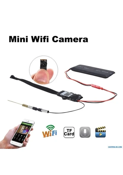 1080p Ip Modül Full Hd Wifi Kamera Güvenlik Bakıcı Kamerası ürün görseli 1