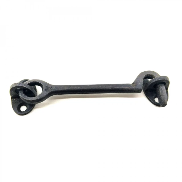 Antika Tarz Dekoratif Pirinç  Çengeli - 13cm, Oksit ürün görseli 1