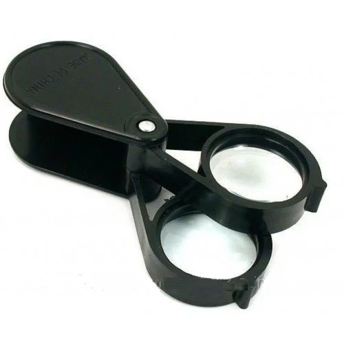 20x30 2k30mm Çıft Optik Lens Katlanan Cep Büyüteç. ürün görseli 1