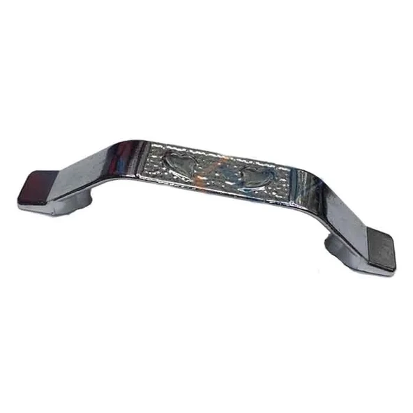 Dekoratif Zamak Kulp İçten - 64mm, Nikel, 100 Adet ürün görseli 1