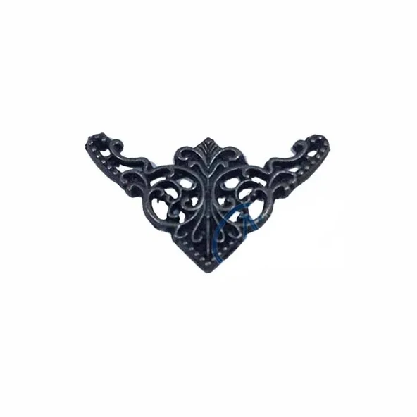 Dekoratif Köşe Süsü, Köşelik - Küçük, 19x34mm, Eskitme, 1 Adet ürün görseli 1