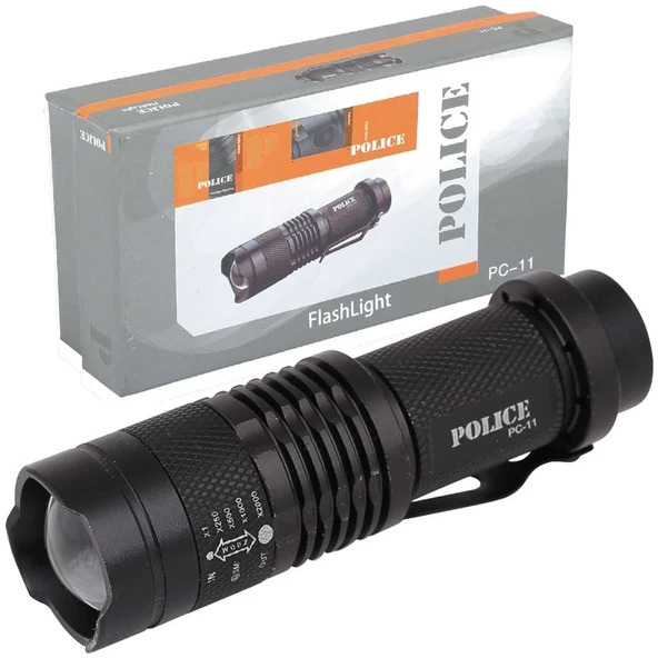 Pc-11 Power Led+zoom Kalem Pilli El Feneri ürün görseli 1