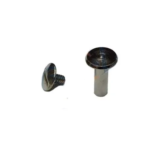Cilt Menü, Katalog, Kartela Vidası, 13mm - Nikel, 100 Adet ürün görseli 1