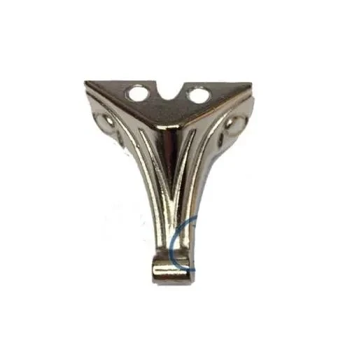 Moda Ahşap, Mdf, Sunta Sandık Ayağı, Kutu Ayak 2,5 Cm - Nikel ürün görseli 1