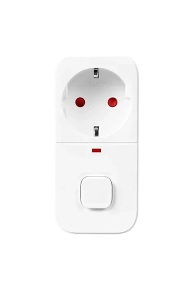 Isıya Duyarlı Devre Ve Akım Korumalı Duvar Tekli Anahtarlı Priz Fiş 16a/250v 750 ürün görseli 1