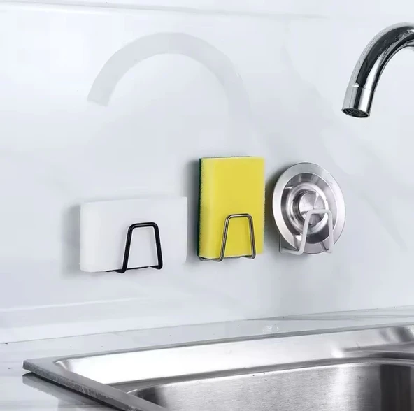 Kendinden Yapışkanlı Çelik Drenaj Rafı , Askı - Resim 3