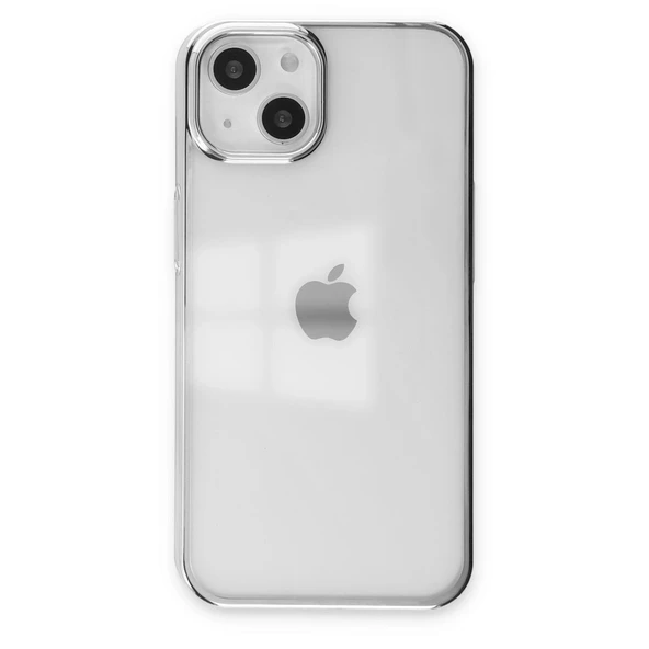 Apple İphone 14 Plus Kılıf Element Silikon - Gümüş ürün görseli 1