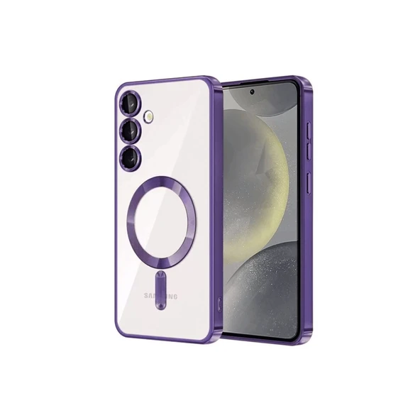 Samsung Galaxy S23 Plus Kılıf Kross Magneticsafe Kapak - Mor ürün görseli 1