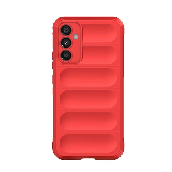 Samsung Galaxy A05s Kılıf Optimum Silikon - Kırmızı ürün görseli 1