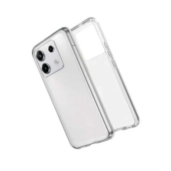 Xiaomi Redmi Note 13 4g Kılıf Lüx Şeffaf Silikon - Resim 3