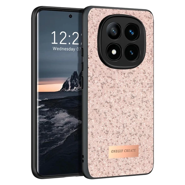 Onegif Xiaomi Redmi Note 14 Pro 4g Bright Simli Kapak - Pembe ürün görseli 1
