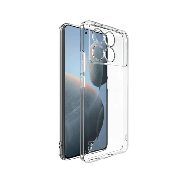 Xiaomi Poco X6 Pro Kılıf Lüx Şeffaf Silikon ürün görseli 1