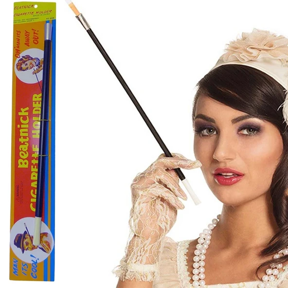 Uzun Ağızlık 70li 80li 90lı Yıllar Retro Parti 30 Cm ürün görseli 1