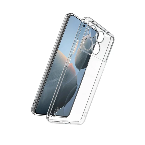 Xiaomi Poco X6 Pro Kılıf Lüx Şeffaf Silikon - Resim 2