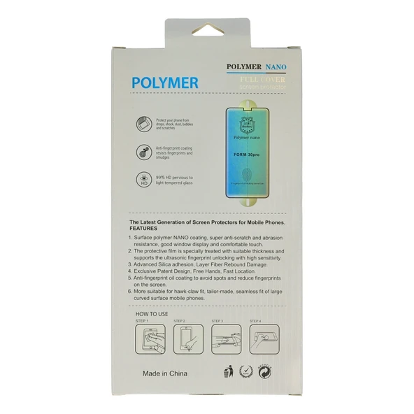 Huawei Mate 30 Pro Polymer Nano Ekran Koruyucu - Resim 2