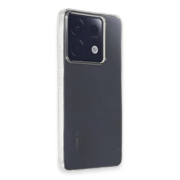 Xiaomi Poco X6 Kılıf Lüx Şeffaf Silikon ürün görseli 1