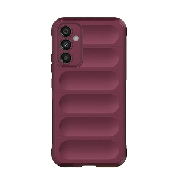Samsung Galaxy A15 4g Kılıf Optimum Silikon - Bordo ürün görseli 1