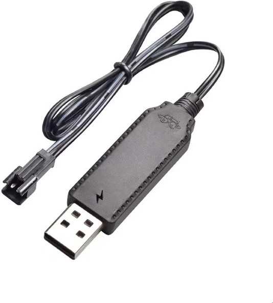 Sertec 3.6v Nı-cd / Nı-mh Oyuncak Bataryası Usb Şarj Kablosu ürün görseli 1