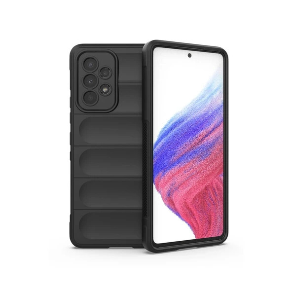 Samsung Galaxy A53 5g Kılıf Optimum Silikon - Siyah ürün görseli 1