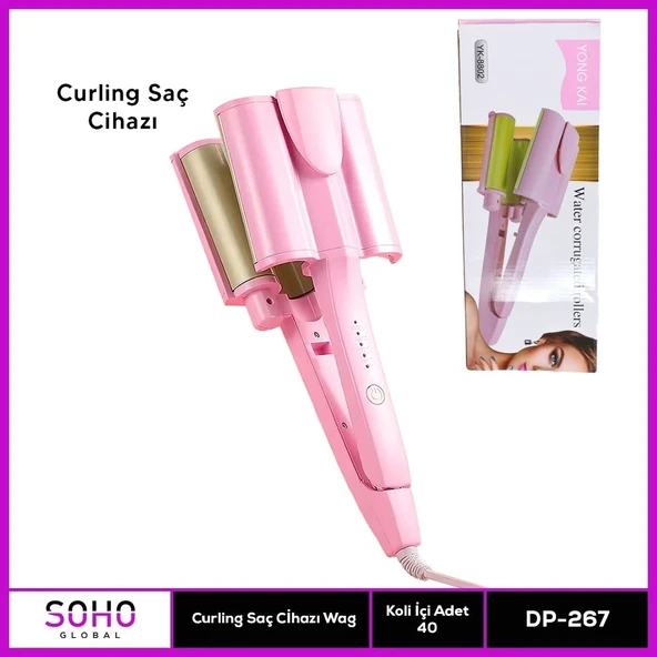 Curlıng Wag Saç Cihazı ürün görseli 1