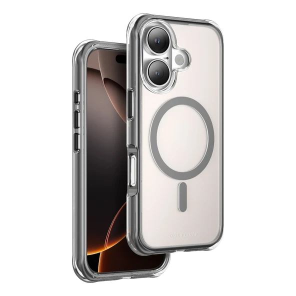 Onegif Apple İphone 16 Hulk Magsafe Kapak - Siyah ürün görseli 1