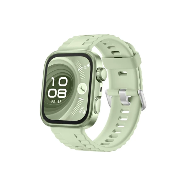 Huawei Fit 4 Nova Silikon Kordon (saat Değildir) - Açık Yeşil ürün görseli 1
