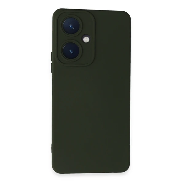 Vivo Y27 Kılıf Nano İçi Kadife Silikon - Koyu Yeşil ürün görseli 1