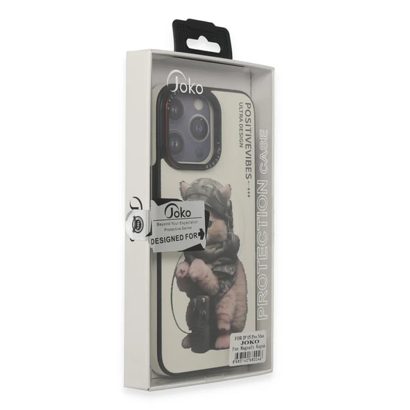 Joko Apple İphone 14 Pro Fun Magsafe Kapak - Mor - Resim 2