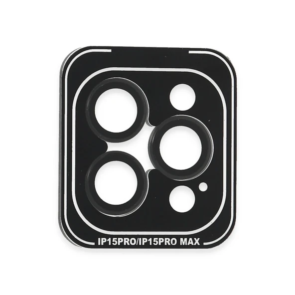 Joko Apple İphone 15 Pro Max Pvd Metal Kamera Lens - Siyah ürün görseli 1