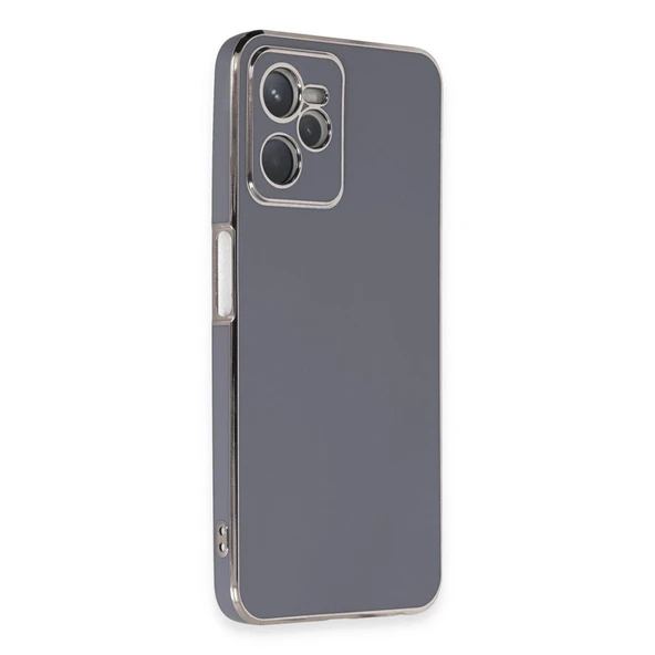 Realme C35 Kılıf Volet Silikon - Mavi - Resim 2