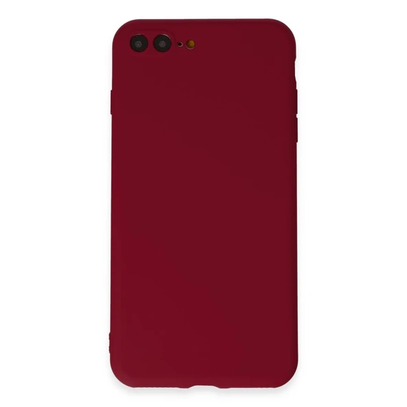 Apple İphone 7 Plus Kılıf First Silikon - Bordo ürün görseli 1