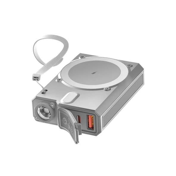 Joko J38 10.000 Mah 20w Pd Led Işıklı Magsafe Powerbank - Gri ürün görseli 1