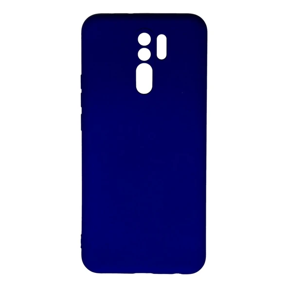Xiaomi Redmi 9 Kılıf Nano İçi Kadife Silikon - Lacivert ürün görseli 1